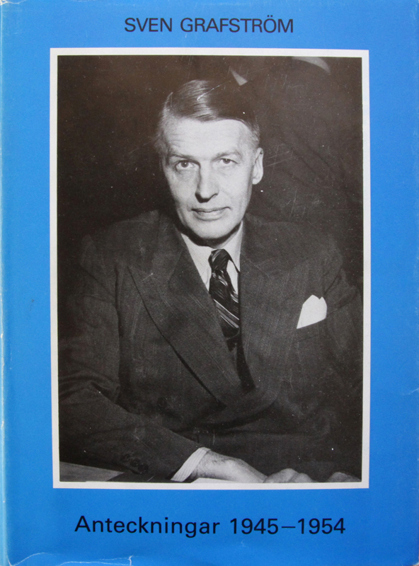 Sven Grafström, Anteckningar 1945—1954